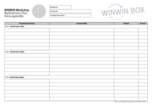 Vorschaubild der Publikation WINWIN Box Workshop: Maßnahmen-Plan Führungskräfte