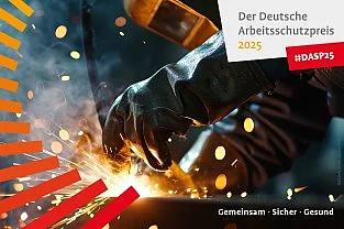 Schlüsselmotiv für den Deutschen Arbeitsschutzpreis 2024