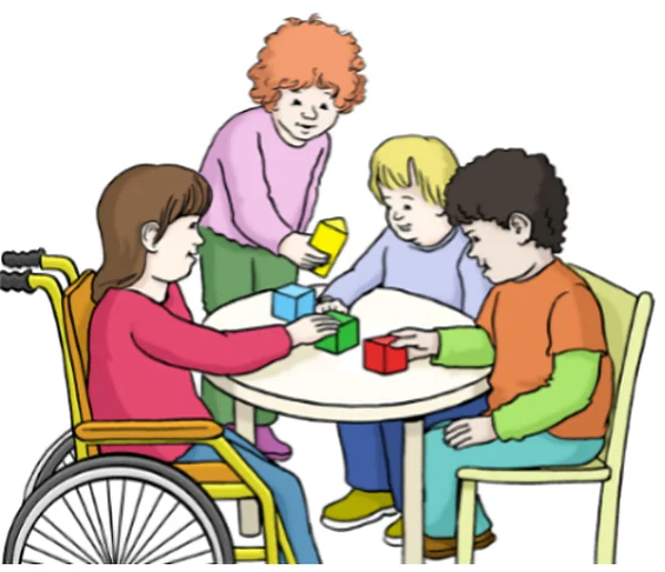 Kinder beim Spielen in der Kita