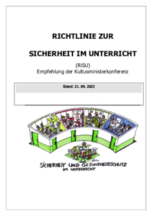 Vorschaubild der Publikation Sicherheit im Unterricht